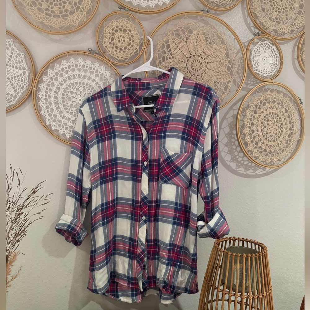 RAILS
Hunter Plaid Shirt size Large